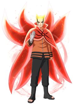 Naruto uzumaki-Baryon Mode (Naruto)