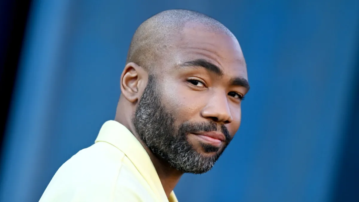 bald donald glover