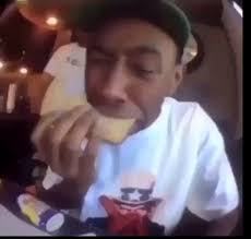 tyler the creator eating mayonnaise