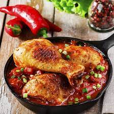 Poulet Basquaise