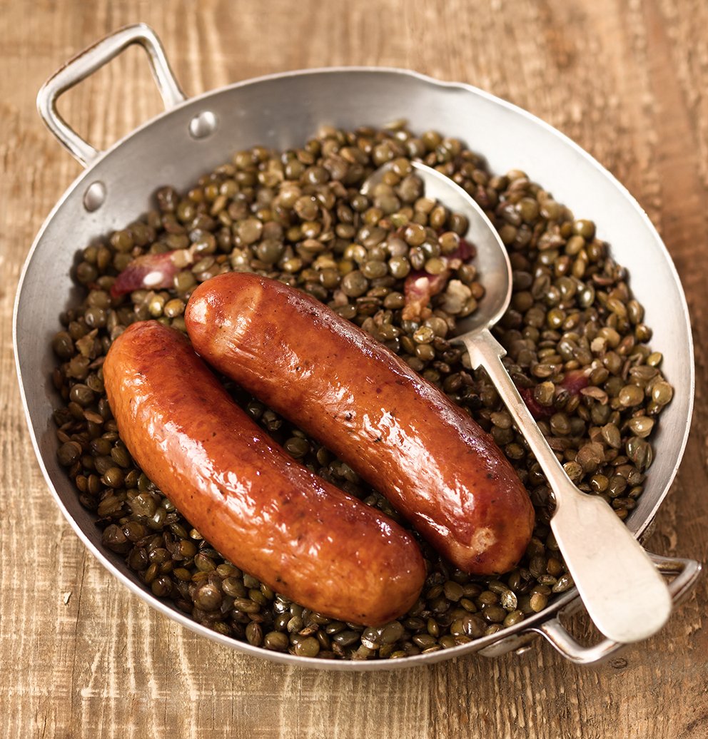 Saucisse Lentillle