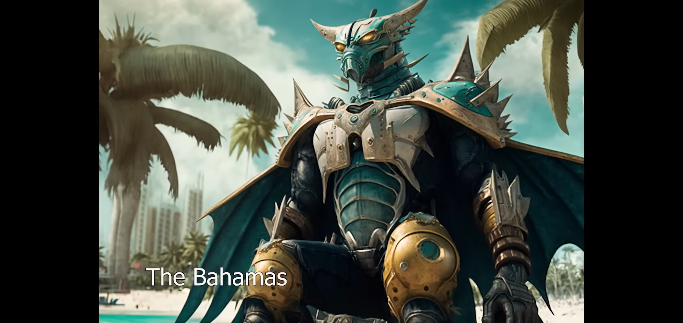 Bahamas - Mecha Warrior