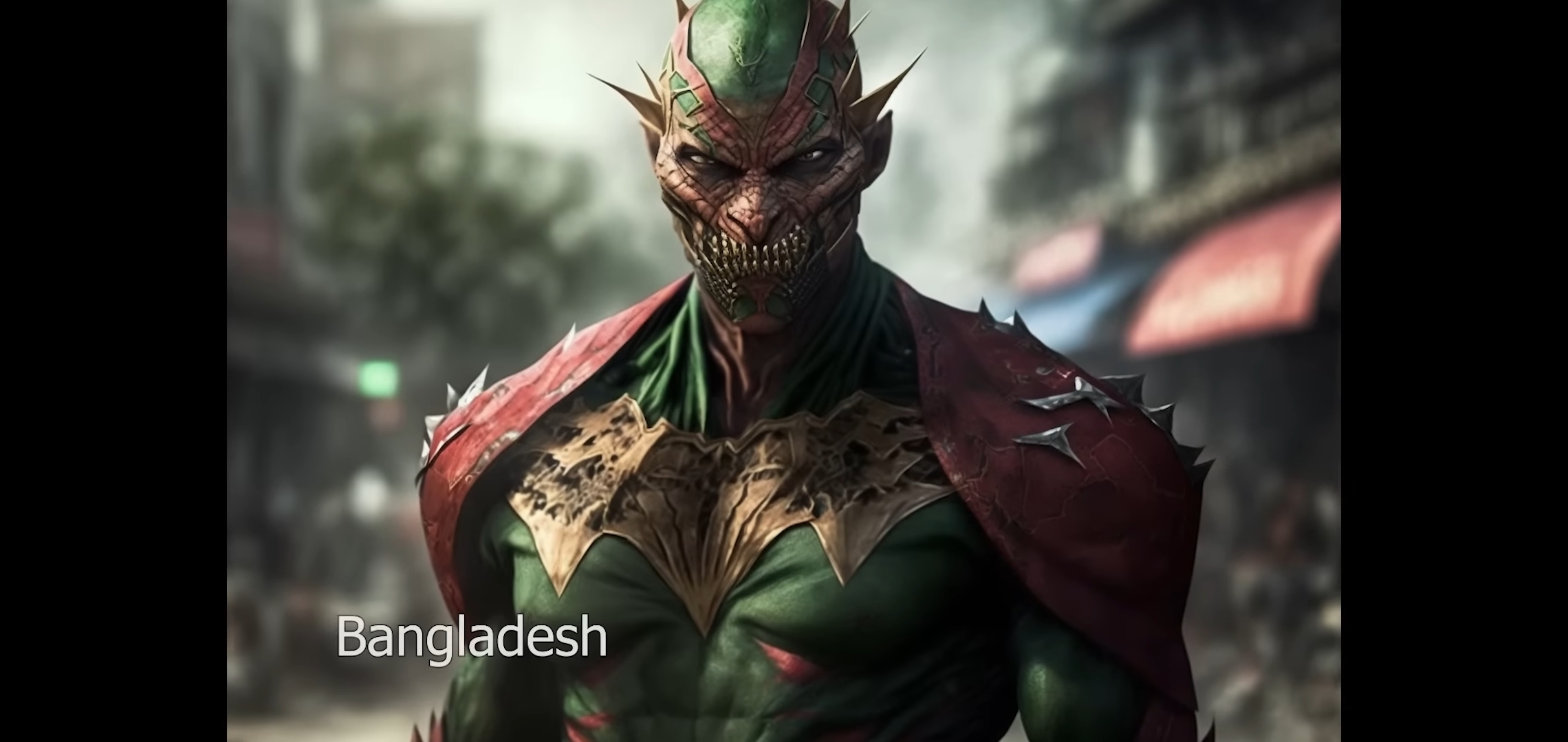 Bangladesh - Alien Villain (Poison/Acid)