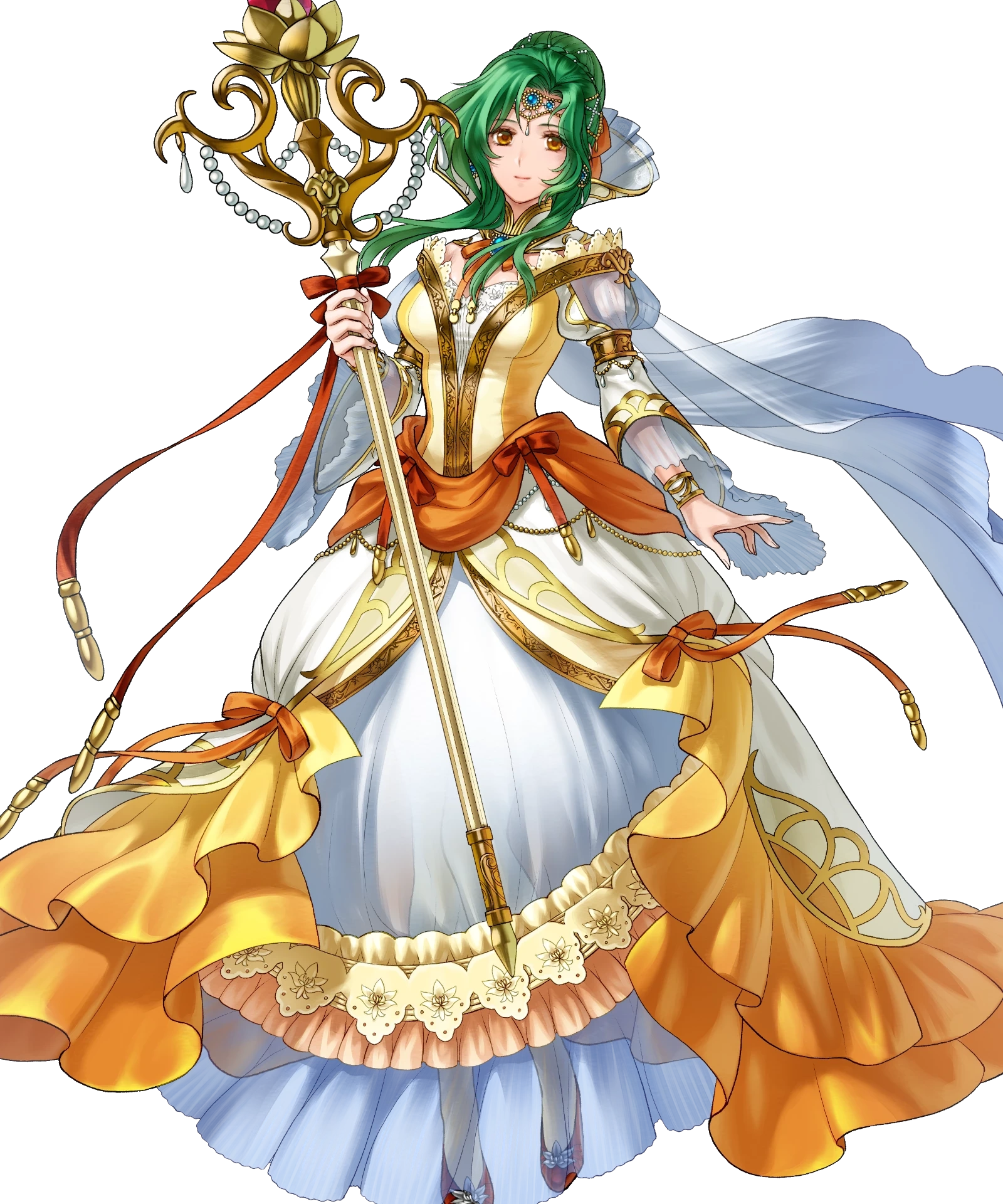 Elincia Devoted Queen