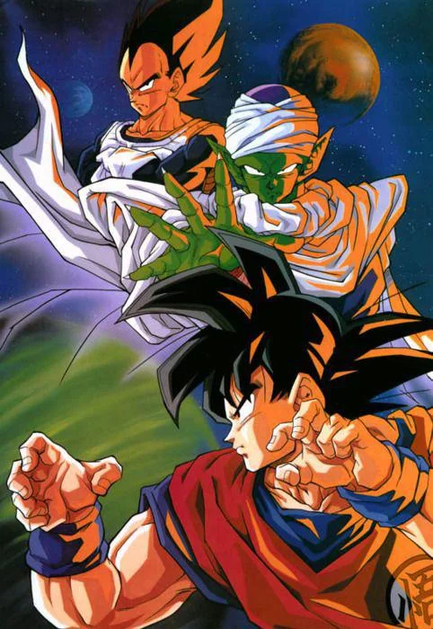 Goku, Vegeta, Piccolo