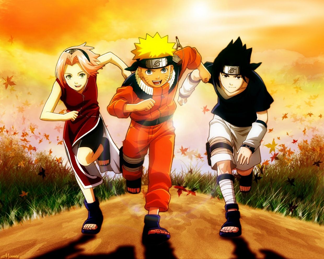 Naruto, Sasuke, Sakura