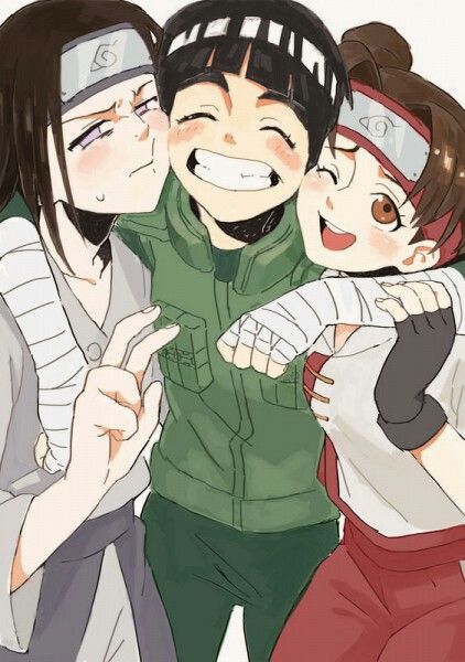 Neji, Rock Lee, Tenten