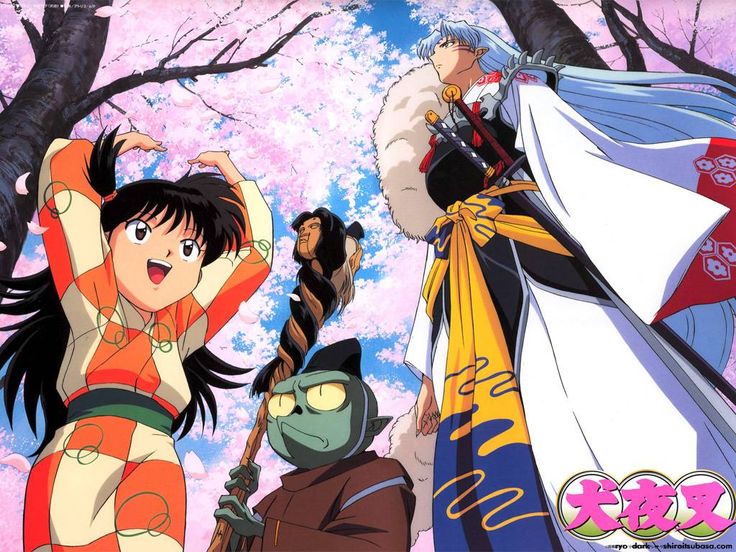 Sesshomaru, Rin, Jaken