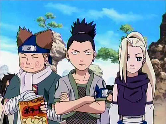 Shikamaru, Ino, Choji