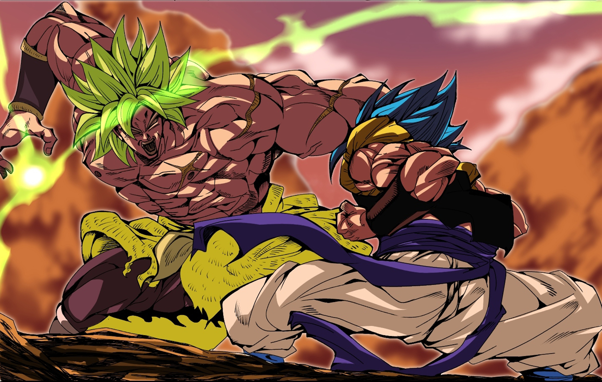 Broly Vs Gogeta