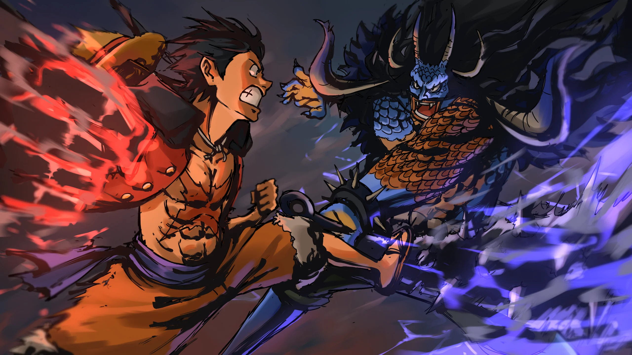 Luffy Vs Kaido