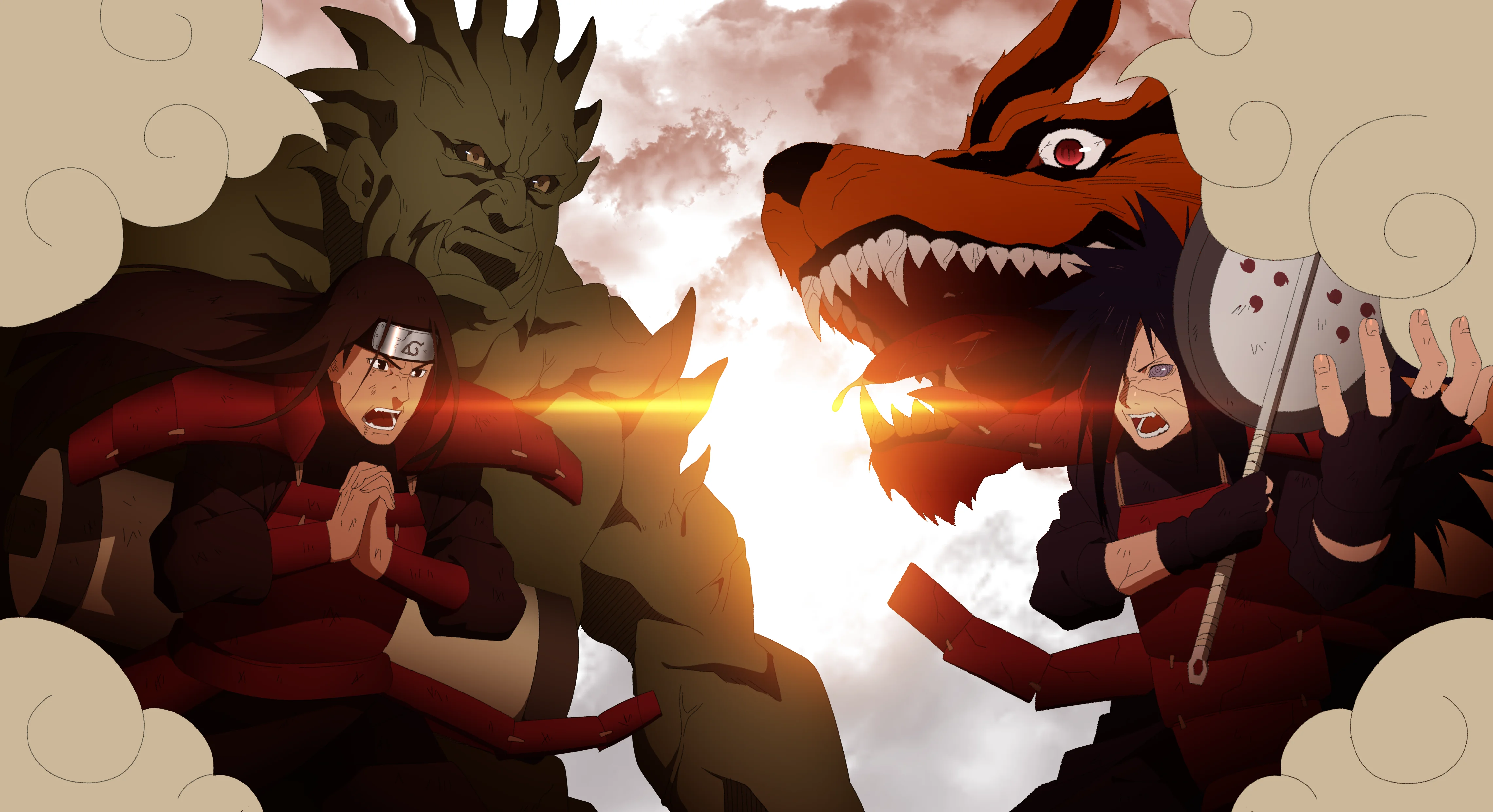 Madara Vs Hashirama