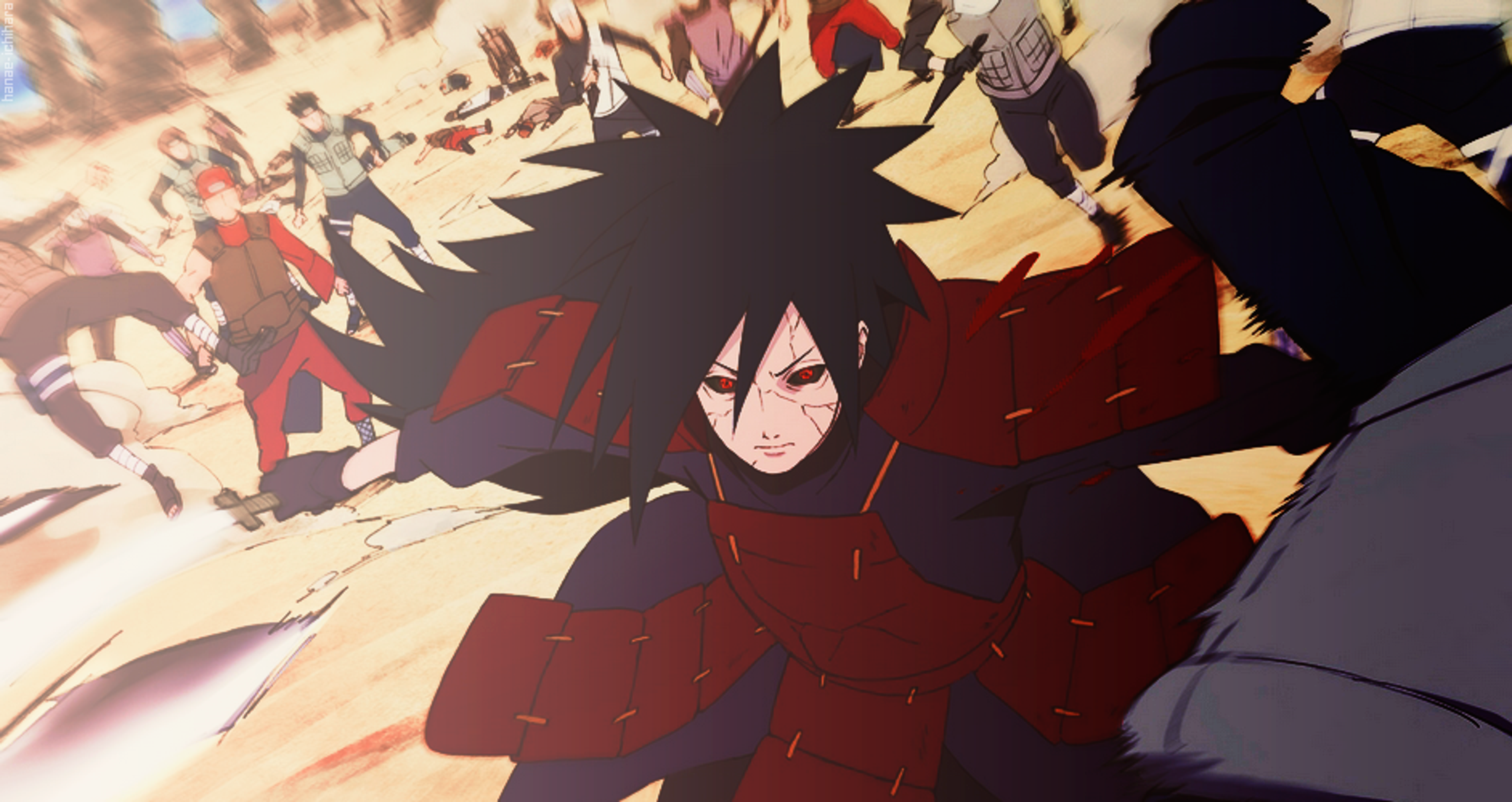 Madara Vs Shinobi Alliance