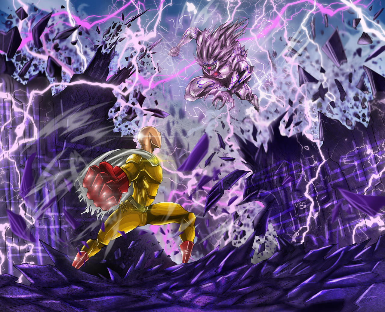 Saitama Vs Boros