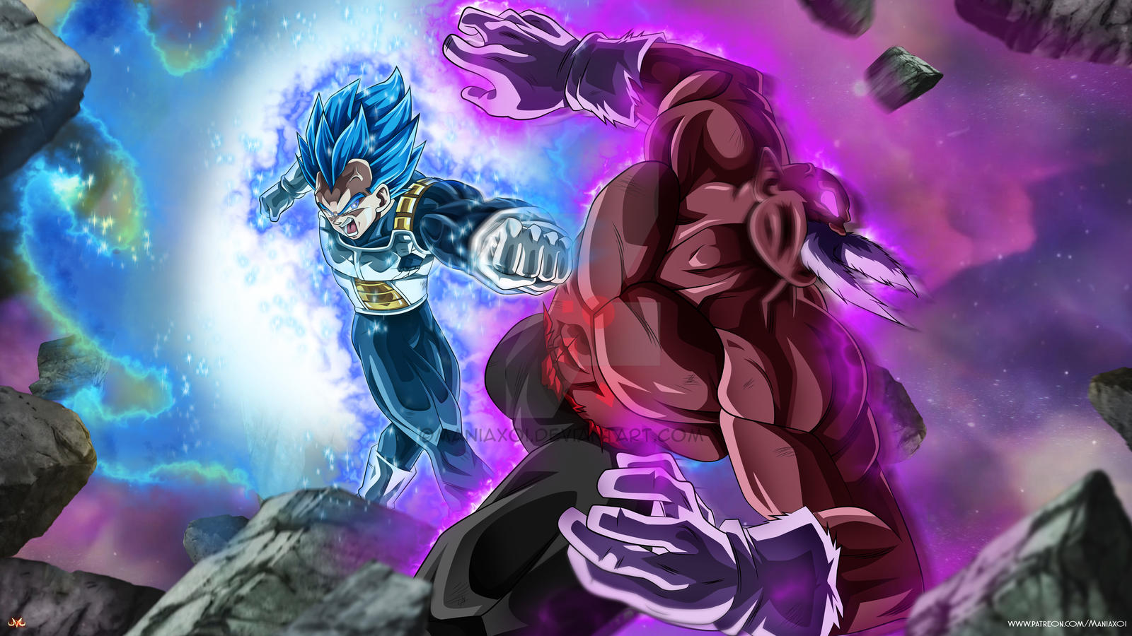 Vegeta Vs Toppo