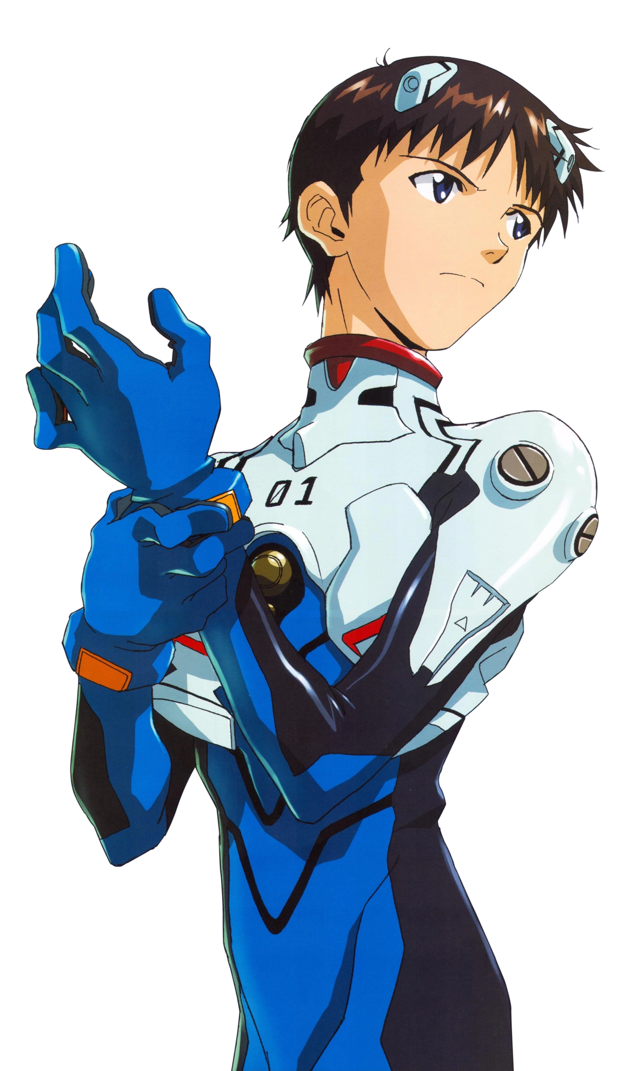 Shinji, No Mech (Evangelion)