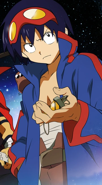 Simon, No Mech (Guren Lagann)