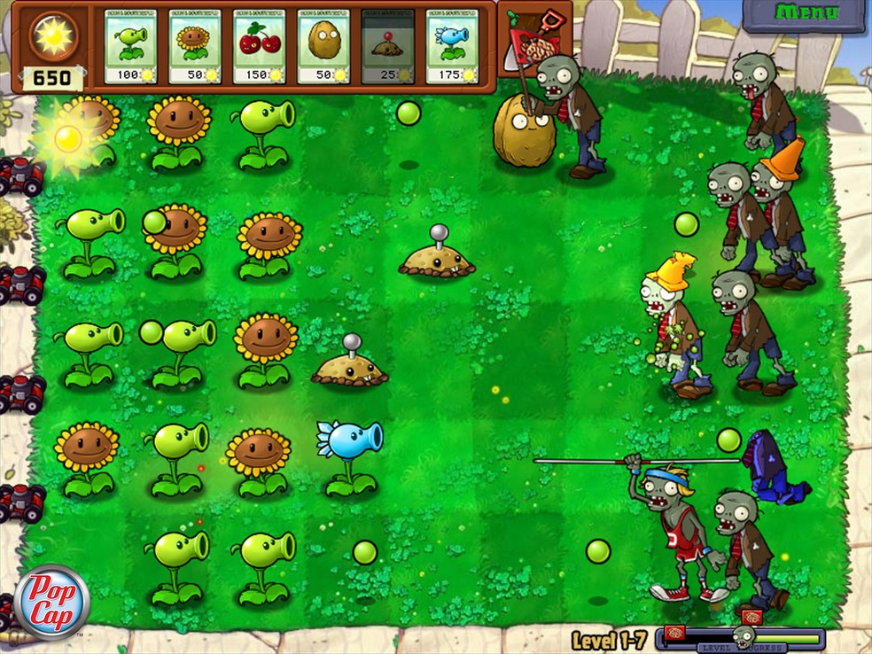 Plantas vs Zombies