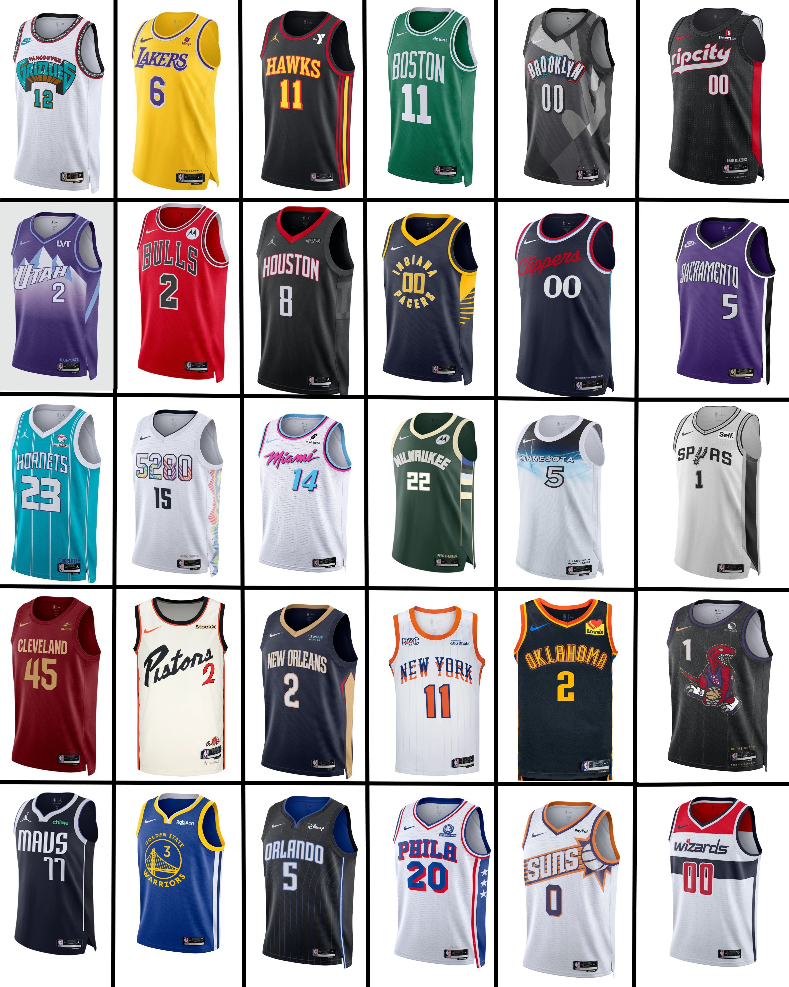 The most beautiful NBA jersey of the 24/25 season