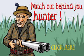 Watch out behind you Hunter!