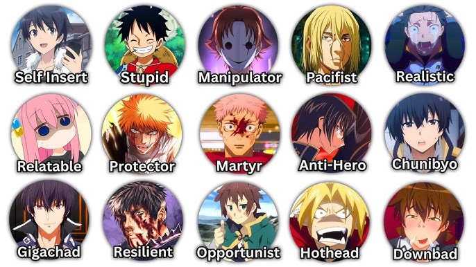 Best anime main characters