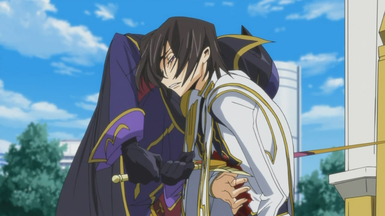 Lelouch dies (Code Geass)