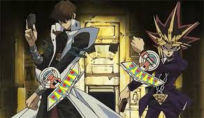 Yugi and Kaiba