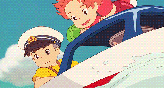 Ponyo and Sosuke
