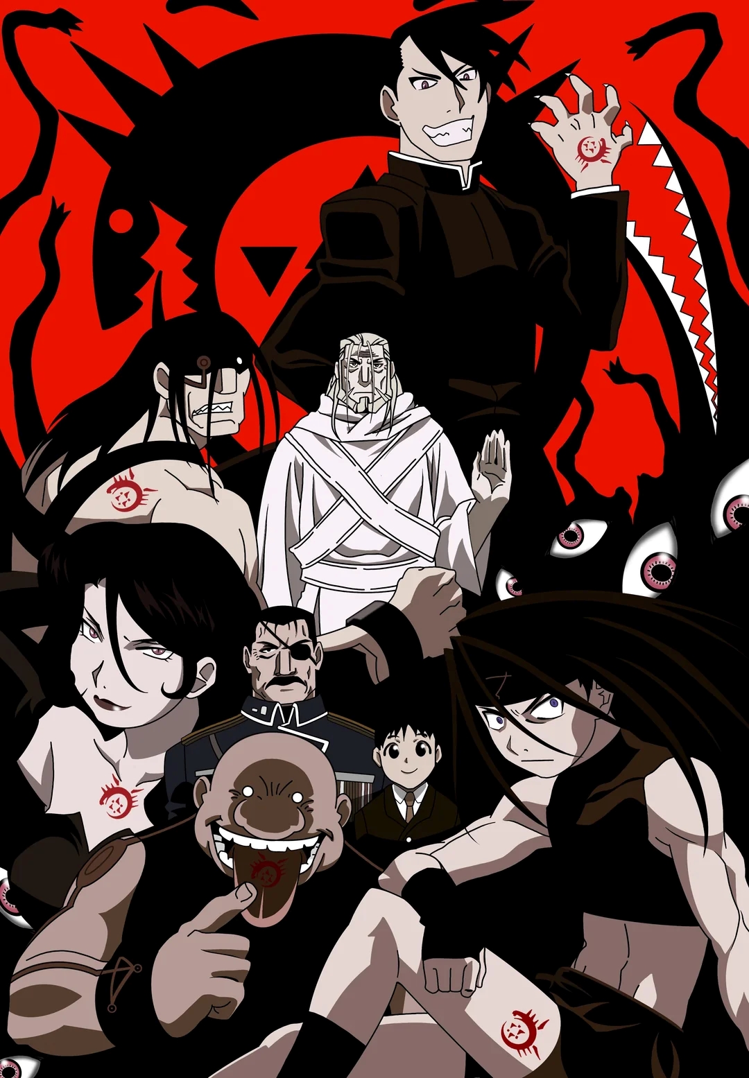 Homunculus Fullmetal Alchemist Brotherhood