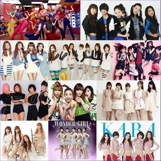 Sexy Kpop Girl Group for สมาชม