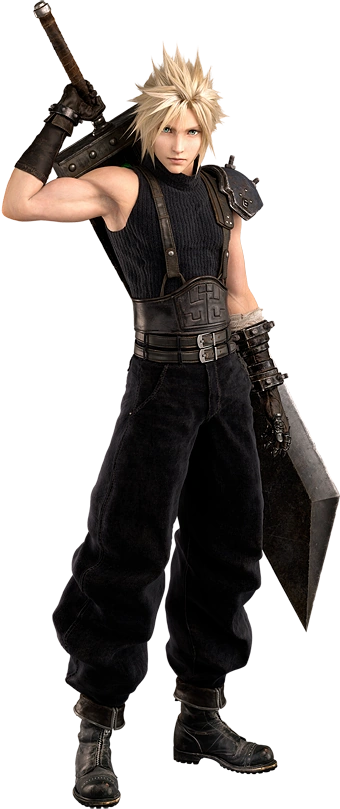 Cloud Strife From FFVII Rebirth Promo Render