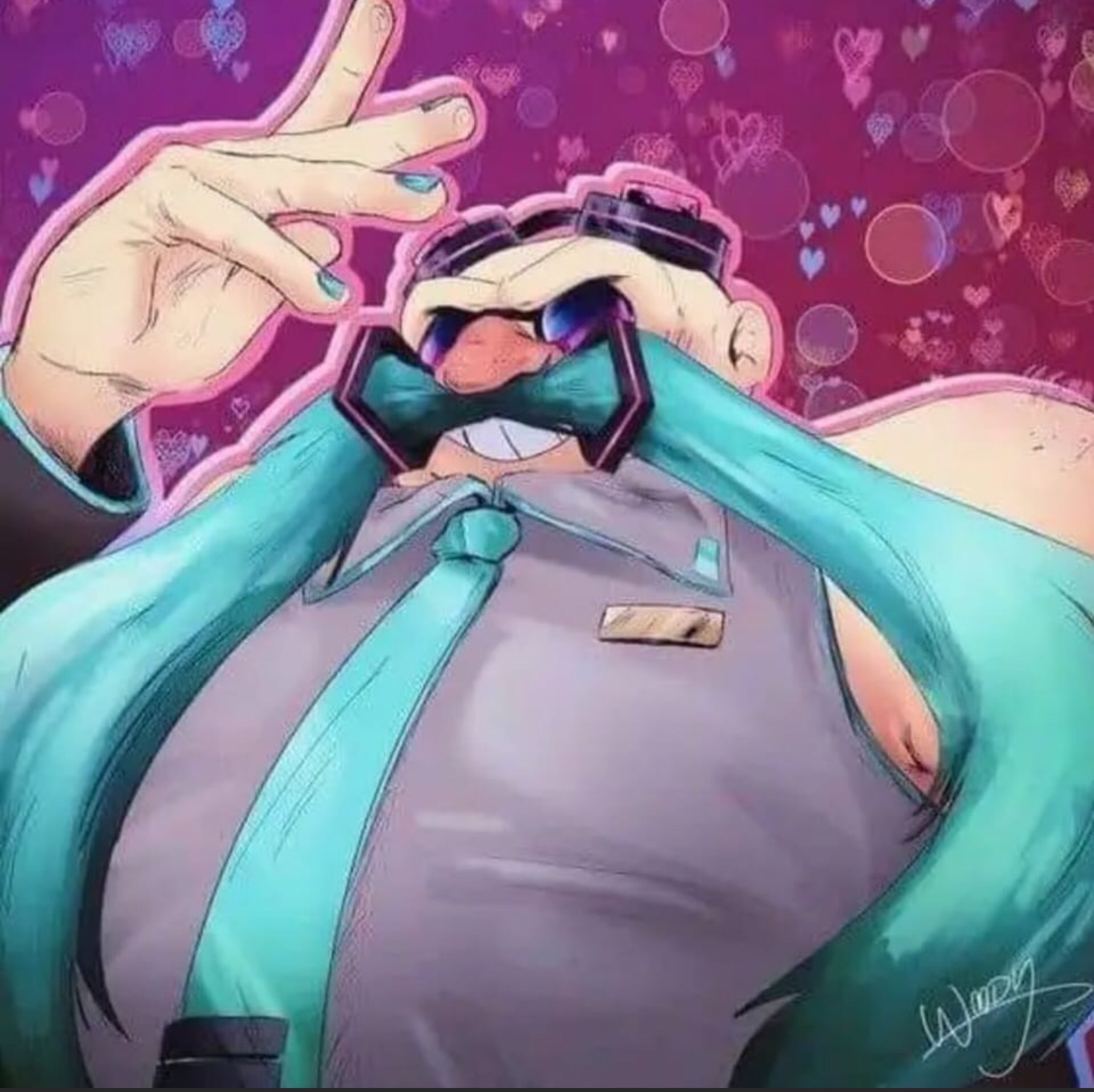 Dr Eggman as Miku