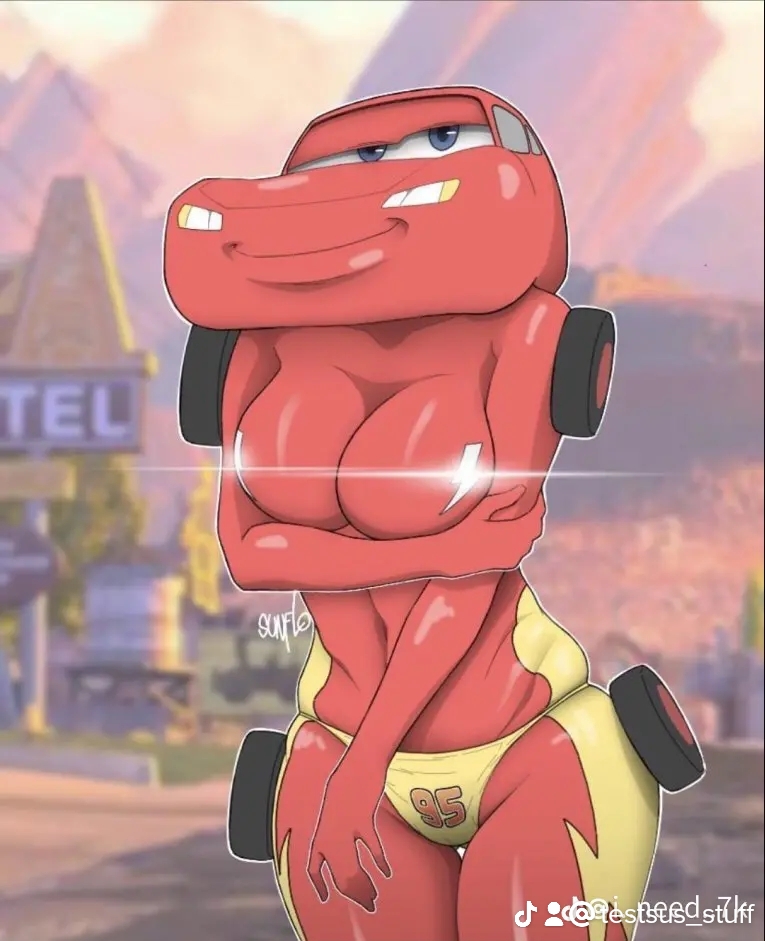 Sexy Lightning McQueen