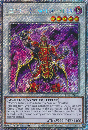 300px LegendarySixSamuraiShiEn RA03 EN PlScR 1E
