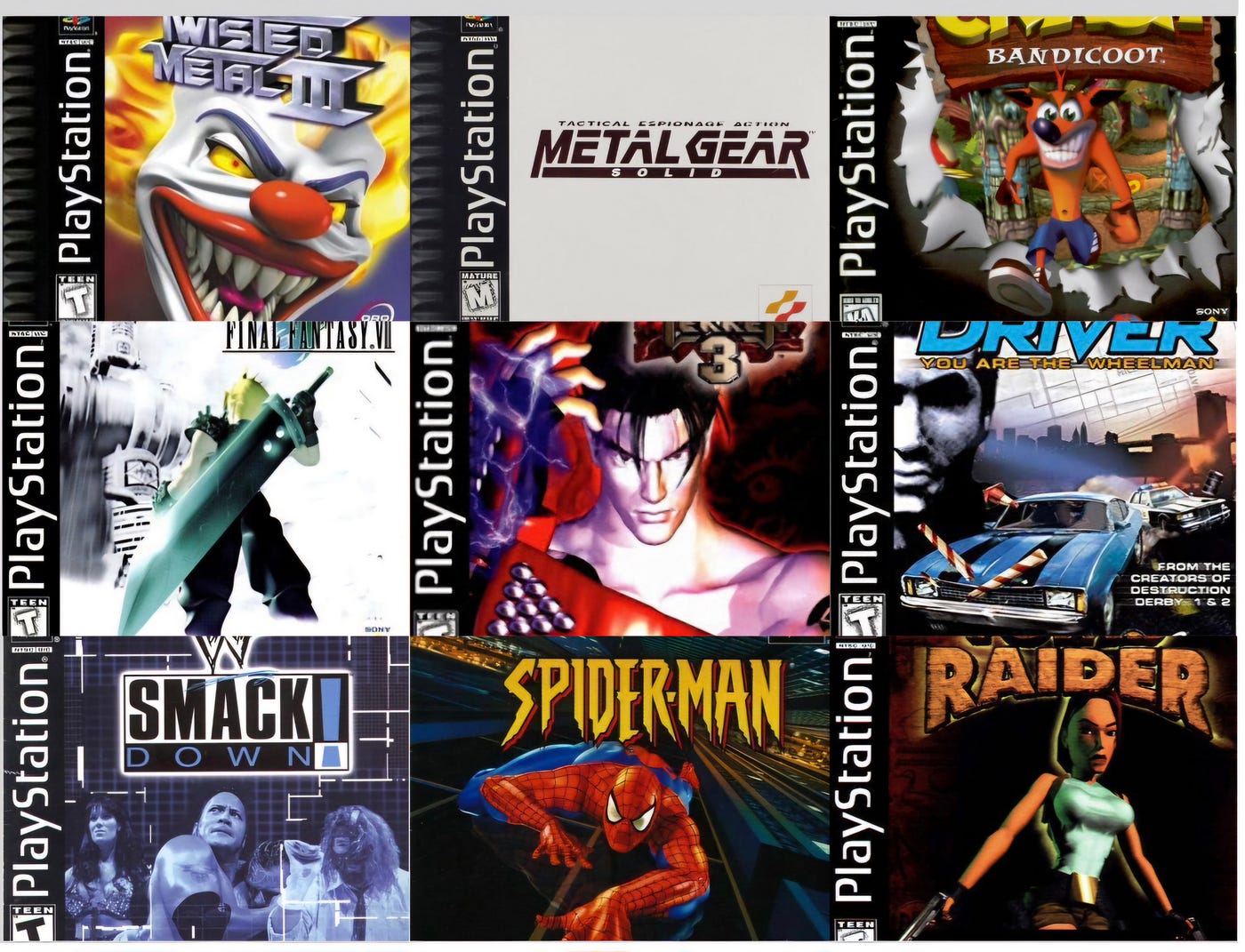 Ultimate Playstation 1 game 