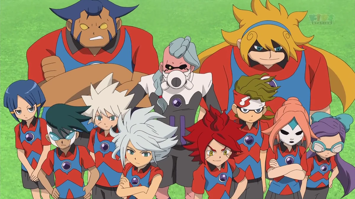 Inazuma Eleven Anime Teams