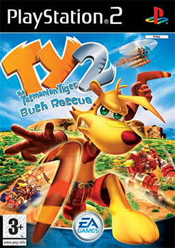 Ty The Tasmanian Tiger 2 Bush Rescue Coverart