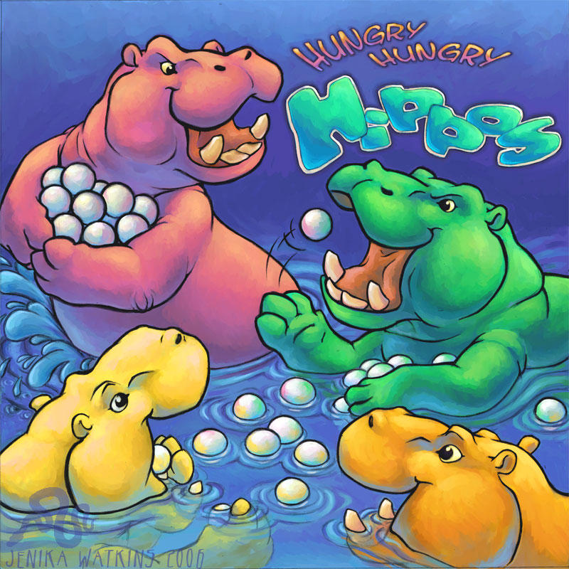 Some Very Hungry Hungry Hippos