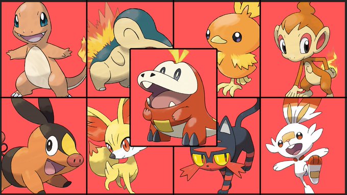 Best Fire Type Pokemon Starter