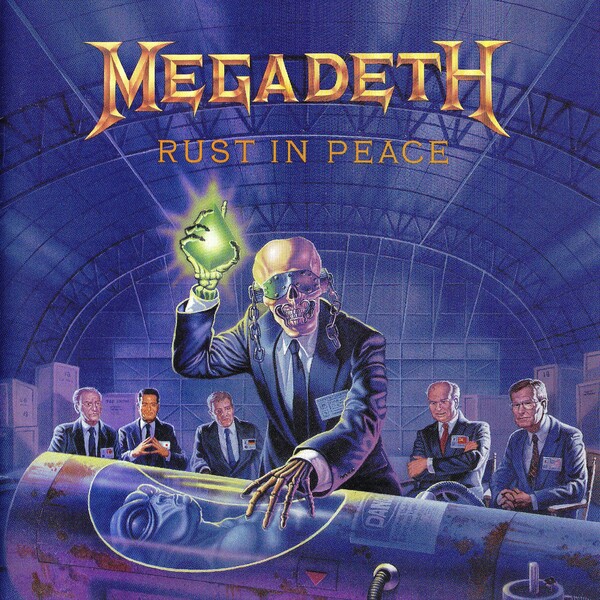 Megadeth - Megadeth - Rust in Peace, Cover art Rust in Peace 