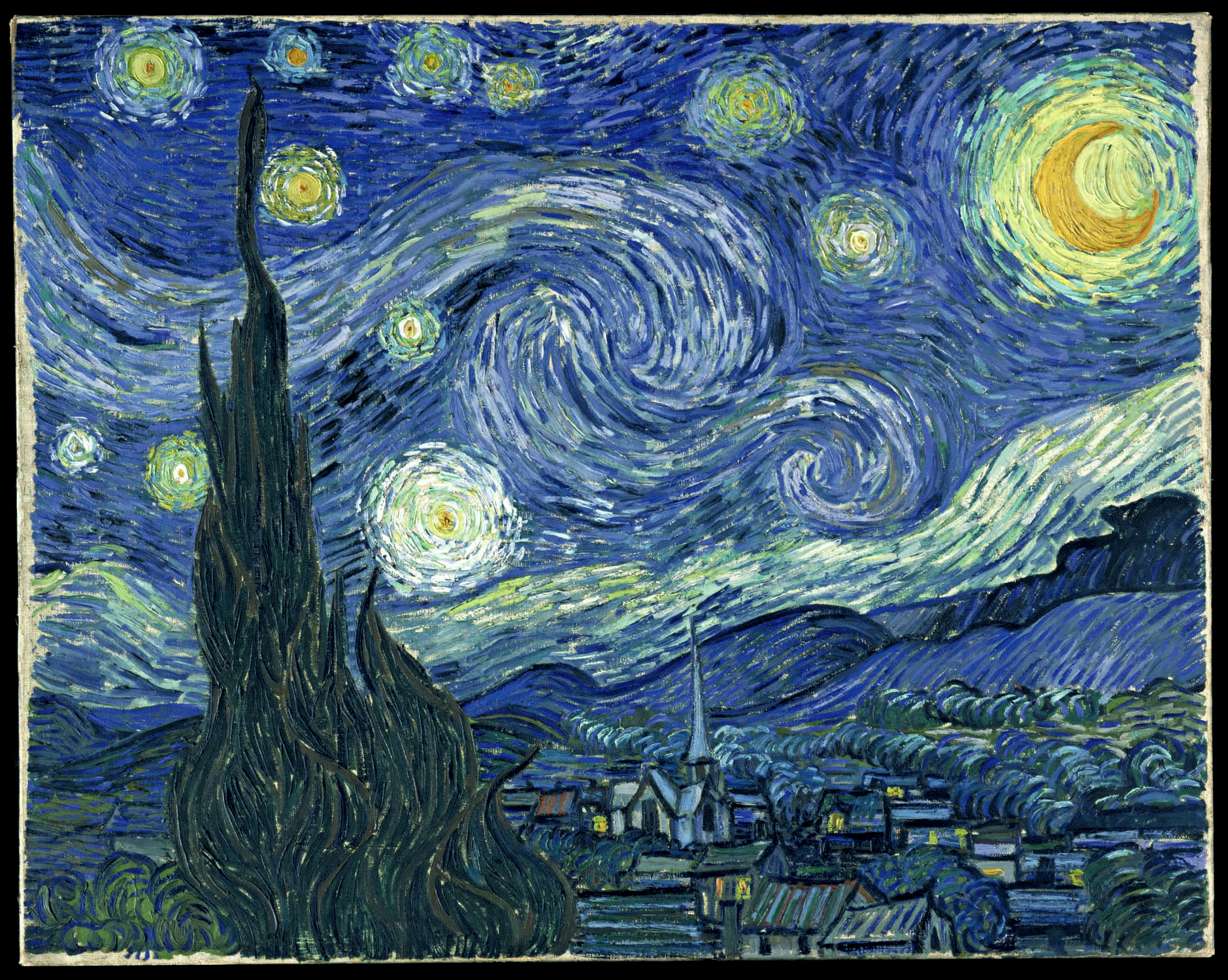 Notte stellata-Vincent Van Gogh