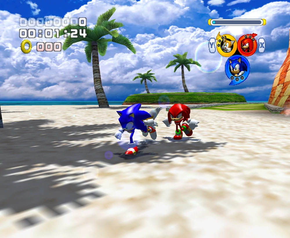Team Sonic's Seaside Hill (Sonic Heroes)
