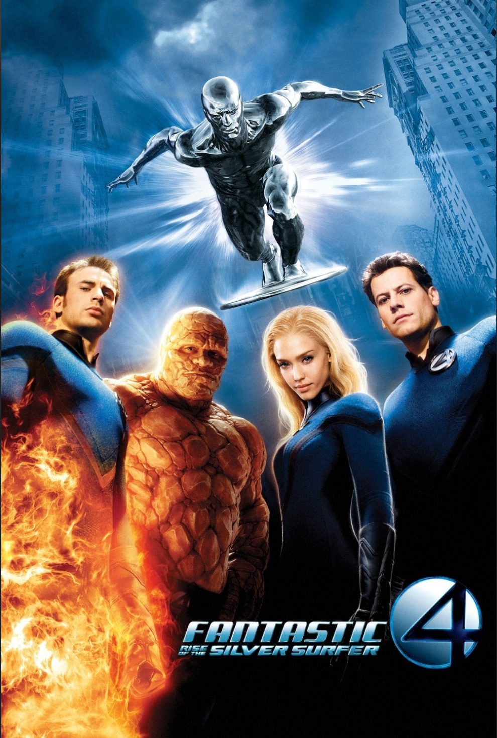 Les 4 Fantastic Et Silver Surfer