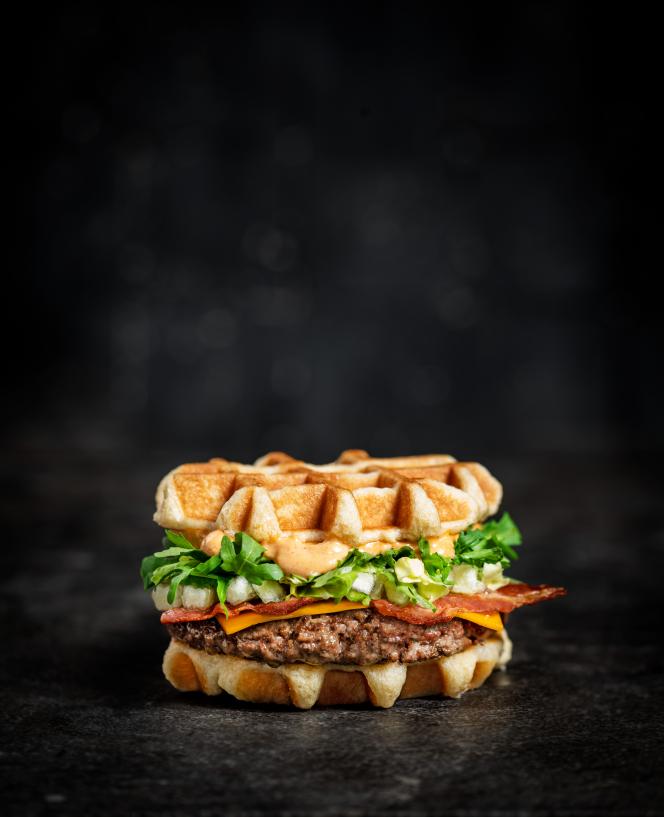 Waffle Burger