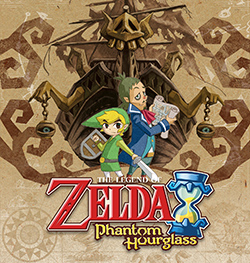 The Legend Of Zelda Phantom Hourglass Game Cover