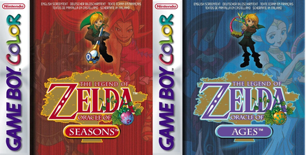 The Legend Of Zelda Oracle Of Seasons And Oracle Of Ages Game Cover