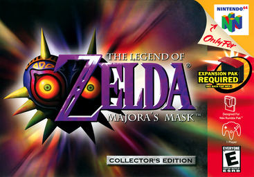 The Legend Of Zelda Majora S Mask Box Art