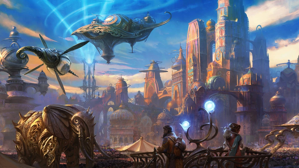 Aetherpunk โลกอดีตแฟนตาซี ไซไฟ, ใช้เทคโนโลยีผสานกับเวทมนต์เป็นหลัก, Asgard ใน MCU