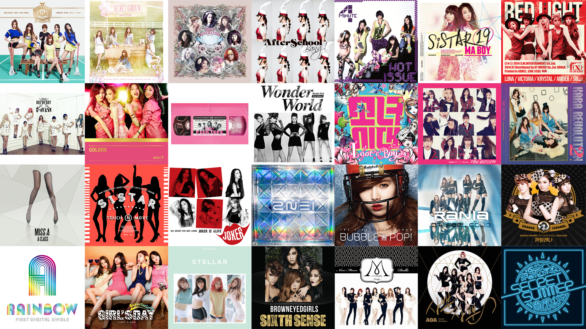 KPOP GIRLS GROUP BEST SONG (GEN2)