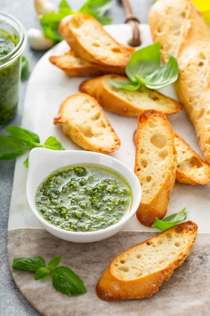 Bread And Basil Pesto